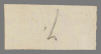 L 01242
<br/>
Label met opschrift
<br/>
<em>Escher von der Linth, Johannes Conrad (1767-1823)</em>